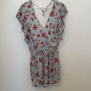 Billabong open back romper